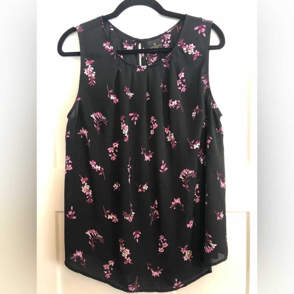 0X Print Blouse